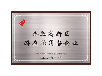 合肥高新区潜在独角兽企业